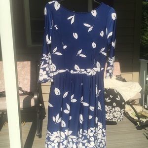 Blue Floral Dress ***Proceeds to Charity***
